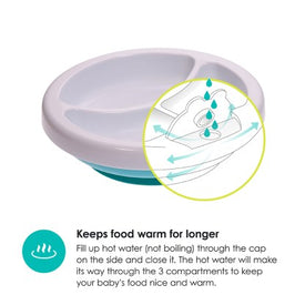 Bbluv Platö - Warm Feeding Plate
