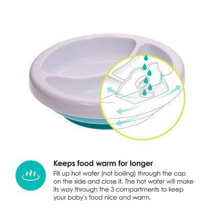 Image of Bbluv Platö - Warm Feeding Plate