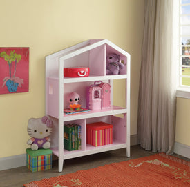 Benzara Cottage Style Wooden Bookcase for Kids
