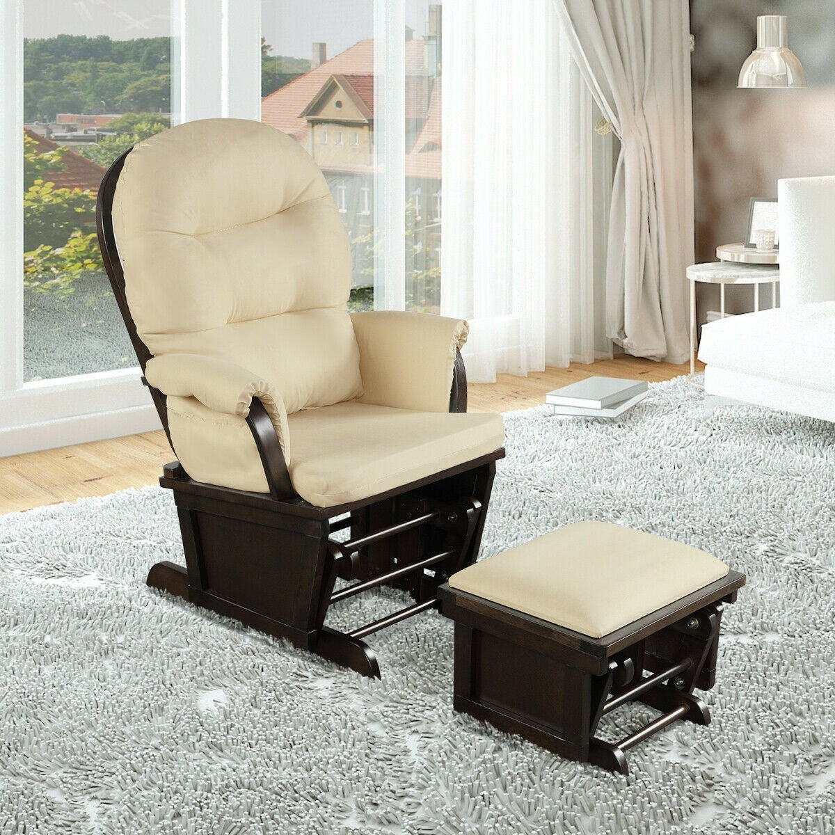 Baby Nursery Relax Rocker Rocking Chair Set
