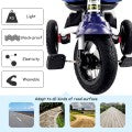 Image of Costway 6-In-1 Kids Baby Stroller Tricycle Detachable Learning Toy Bike