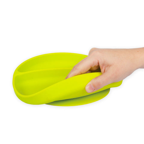 Image of Bbluv Miäm Aqua - Silicone Plate and Spoon