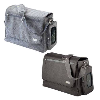 Image of Bbluv Ültra (Charcoal) - Diaper Bag