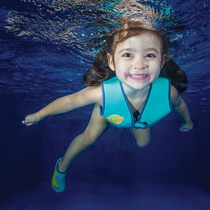 Image of Bbluv Näj (Grey) - Evolutive Swim Vest (1-3 years)