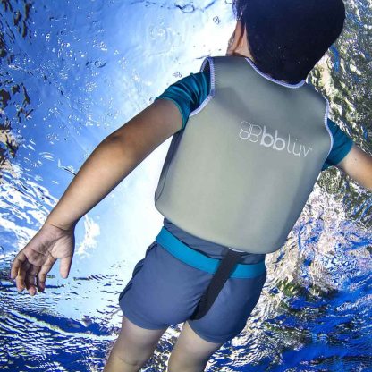Bbluv Näj (Grey) - Evolutive Swim Vest (1-3 years)