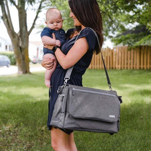 Bbluv Ültra (Heather Grey) - Diaper Bag