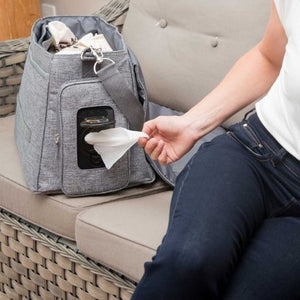 Bbluv Ültra (Heather Grey) - Diaper Bag