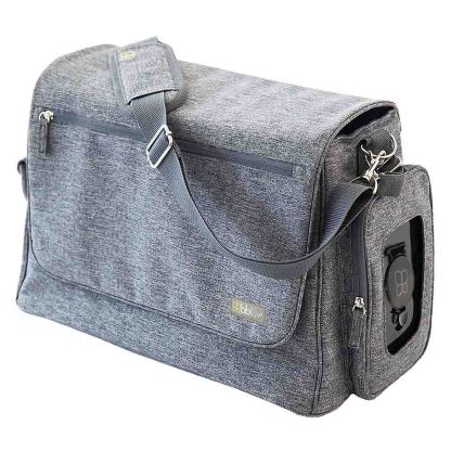 Image of Bbluv Ültra (Charcoal) - Diaper Bag