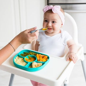 Bbluv Yümi – Silicone plate and spoon set