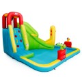 Costway Inflatable Splash Water Bounce House Jump Slide Bouncer