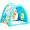Costway 4-in-1 Baby Play Gym Mat with 3 Hanging Toys