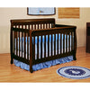 AFG Baby Furniture Alice Solid Wood 3-in-1 Convertible Crib in Expresso