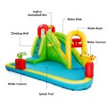 Image of Costway Inflatable Splash Water Bounce House Jump Slide Bouncer