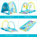 Costway 4-in-1 Baby Play Gym Mat with 3 Hanging Toys