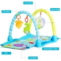 Costway 4-in-1 Baby Play Gym Mat with 3 Hanging Toys