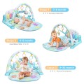 Costway 3-in-1 Fitness Music and Lights Baby Gym Play Mat