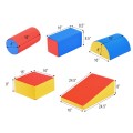Image of Costway 5-Piece Set Climb Activity Play Safe Foam Blocks