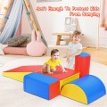 Image of Costway 5-Piece Set Climb Activity Play Safe Foam Blocks