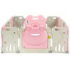 Costway Baby Playpen Activity Center Safety Play Yard Cute Frog