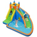 Costway Inflatable Mighty Bounce House Jumper with Water Slide