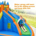Costway Inflatable Mighty Bounce House Jumper with Water Slide