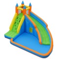 Image of Costway Inflatable Mighty Bounce House Jumper with Water Slide