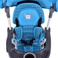 Image of Costway 4-in-1 Detachable Baby Stroller Tricycle with Round Canopy