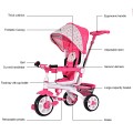 Costway 4-in-1 Detachable Baby Stroller Tricycle with Round Canopy
