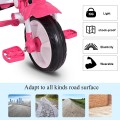 Image of Costway 4-in-1 Detachable Baby Stroller Tricycle with Round Canopy