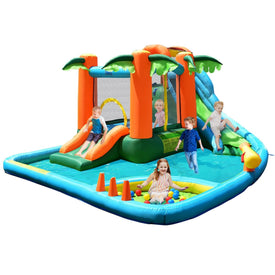 Costway Kids Inflatable Bounce House with Blower