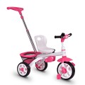 Costway 4-in-1 Detachable Baby Stroller Tricycle with Round Canopy