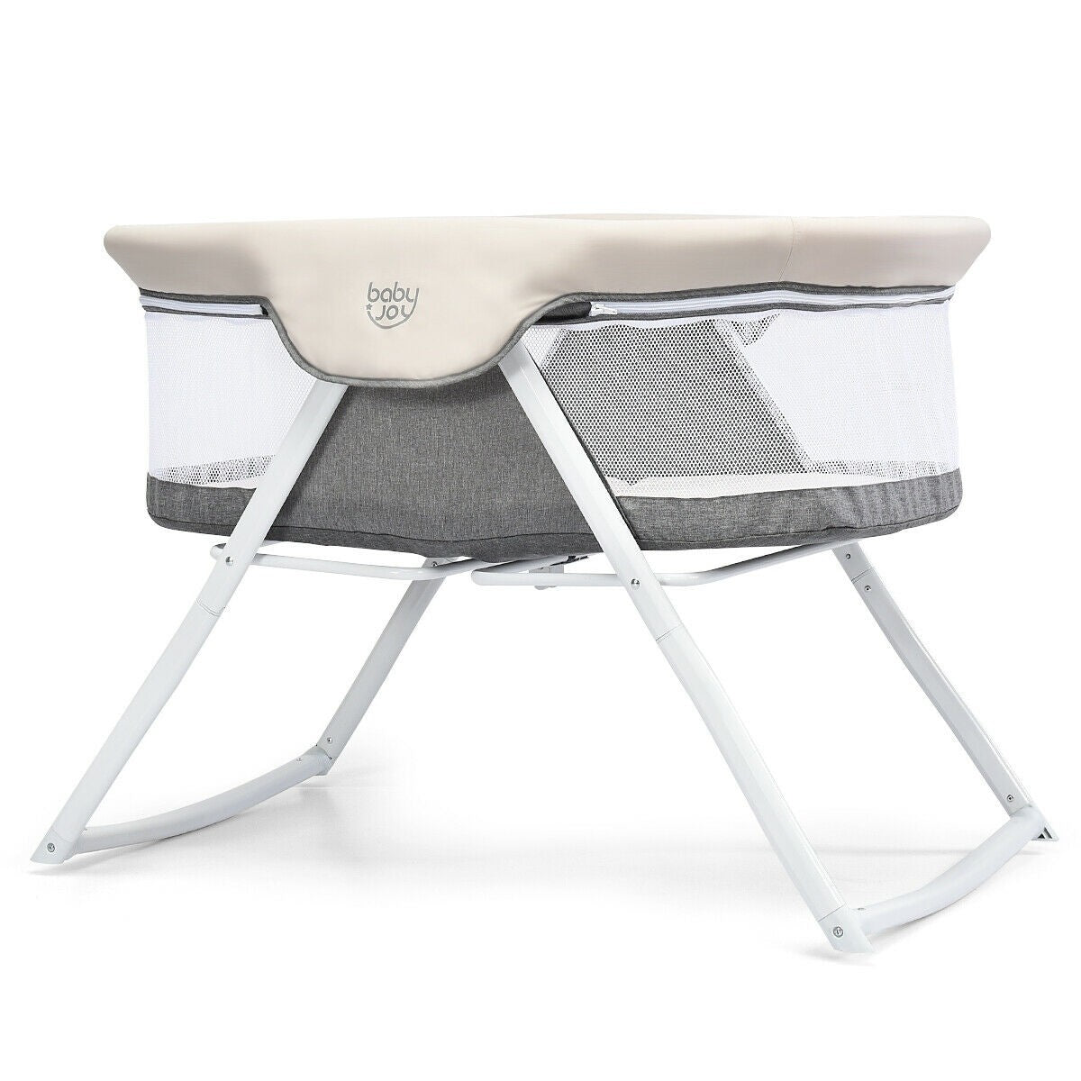 Portable Foldable Rocking Bassinet for Newborn