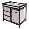 Costway Infant Baby Changing Table with 3 Baskets