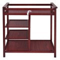 Image of Costway Infant Baby Changing Table with 3 Baskets