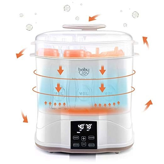 Costway Baby Bottle Electric Steam Sterilizer With LED Monitor